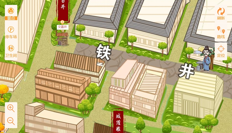 化州智慧景区：手绘地图与语音导览的完美融合